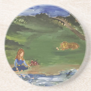 Sandstone Coaster : Spring Theme