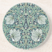 SANDSTONE COASTER : WILLIAM MORRIS : PIMPERNEL