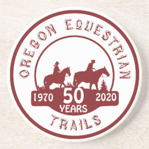 Sandstone Coaster with Logo