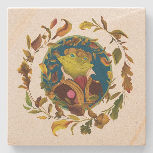 Sandstone Coster  Stone Coaster (Front)