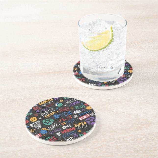 Sandstone Drink Coaster (Side)