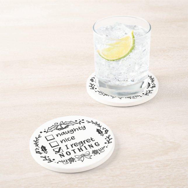 Sandstone Drink Coaster (Side)