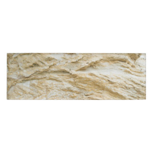 Sandstone pattern name tag