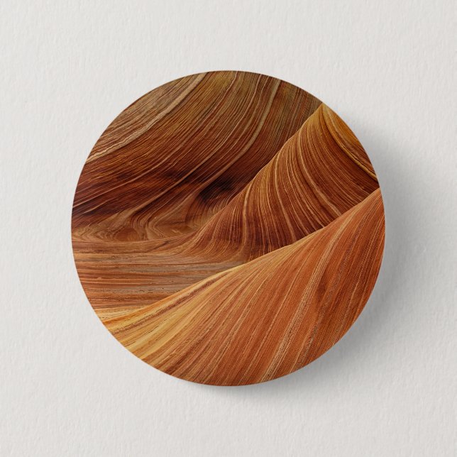 Sandstone Rock Formations 6 Cm Round Badge (Front)