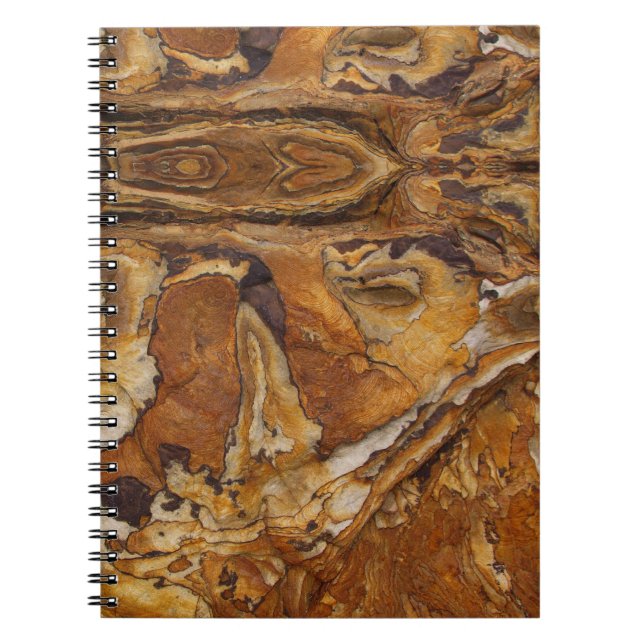 sandstone rock pattern notebook (Front)