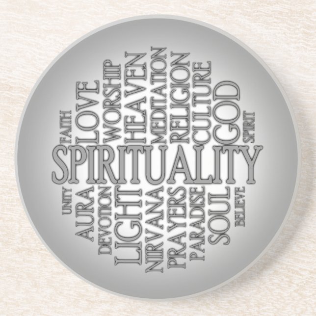 Sandstone Spirituality Coaster (Front)