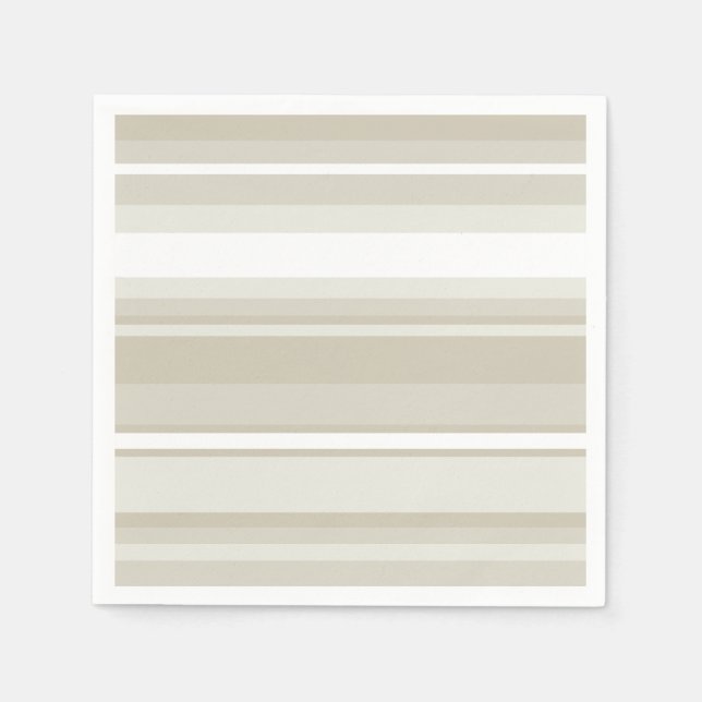 Sandstone stripes napkin (Front)
