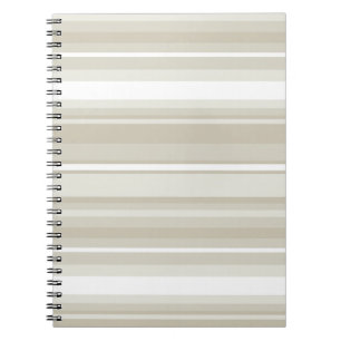 Sandstone stripes notebook