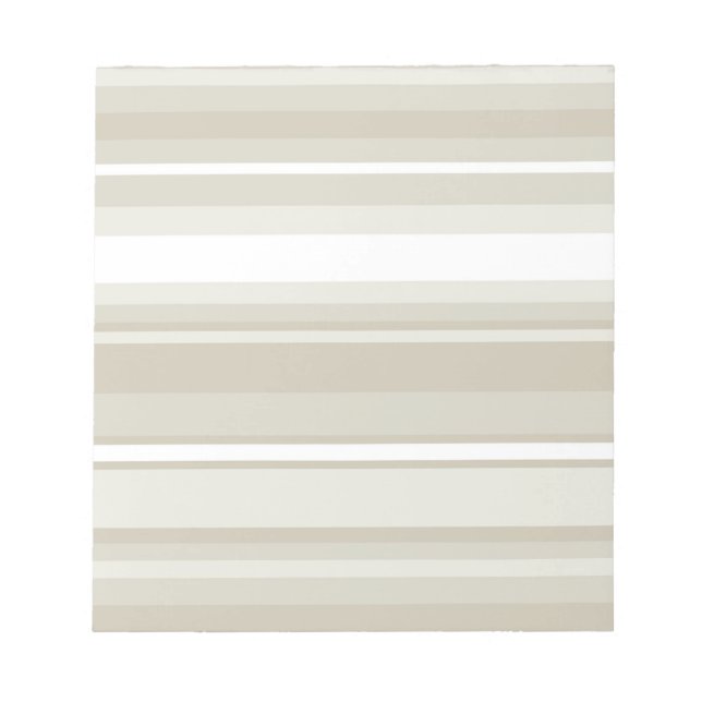 Sandstone stripes notepad (Front)