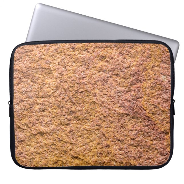 Sandstone texture backgroundabstract, architecture laptop sleeve (Front)