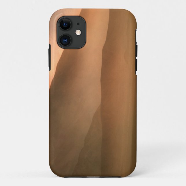 Sandstorm at Mesquite Sand Dunes, Sunset Case-Mate iPhone Case (Back)