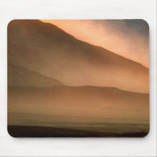 Sandstorm at Mesquite Sand Dunes, Sunset Mouse Pad