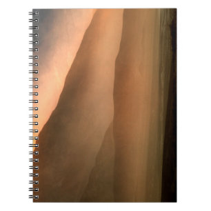 Sandstorm at Mesquite Sand Dunes, Sunset Notebook