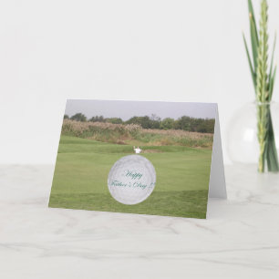 Sandtrapped Happy Father's Day Card