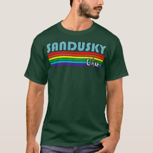 Sandusky Ohio Pride  Sandusky LGBT Gift LGBTQ Supp T-Shirt