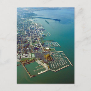Sandusky Waterfront Postcard