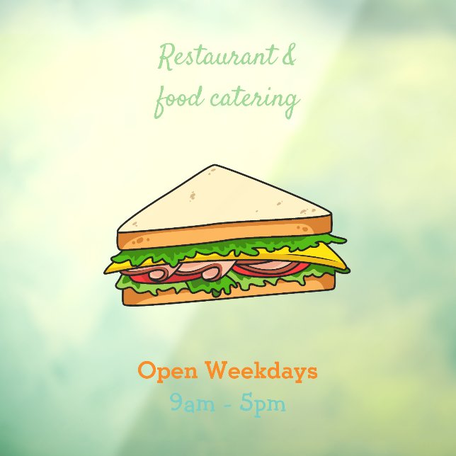 Sandwich cartoon illustration (Sheet 3)