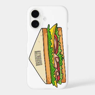 Sandwich cartoon illustration