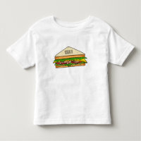 Sandwich cartoon illustration