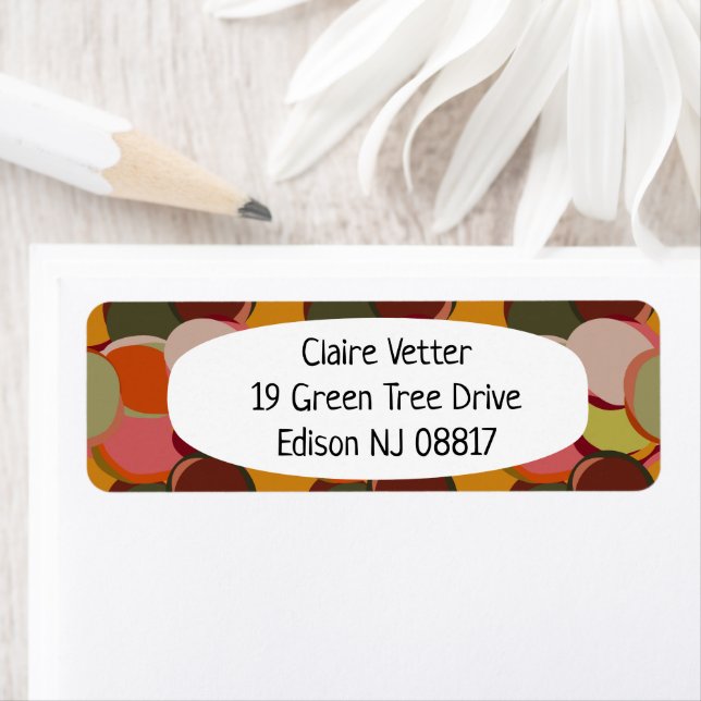 Sandwich Cookies  Return Address Label (Insitu)