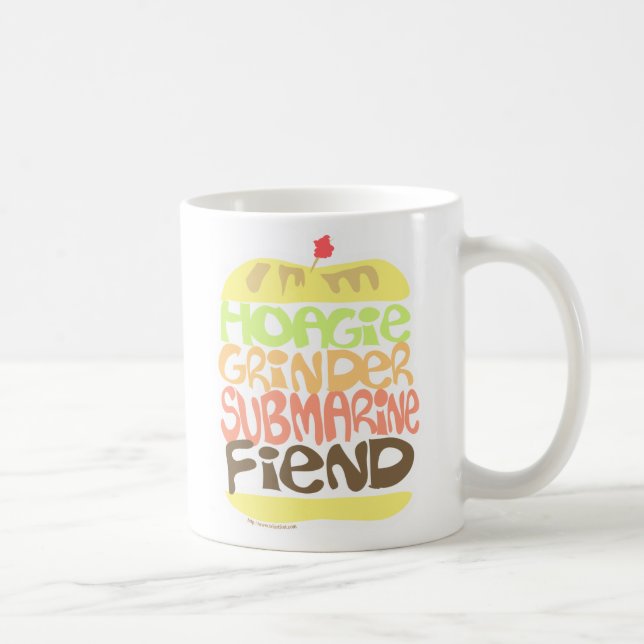 Sandwich Fiend Coffee Mug (Right)