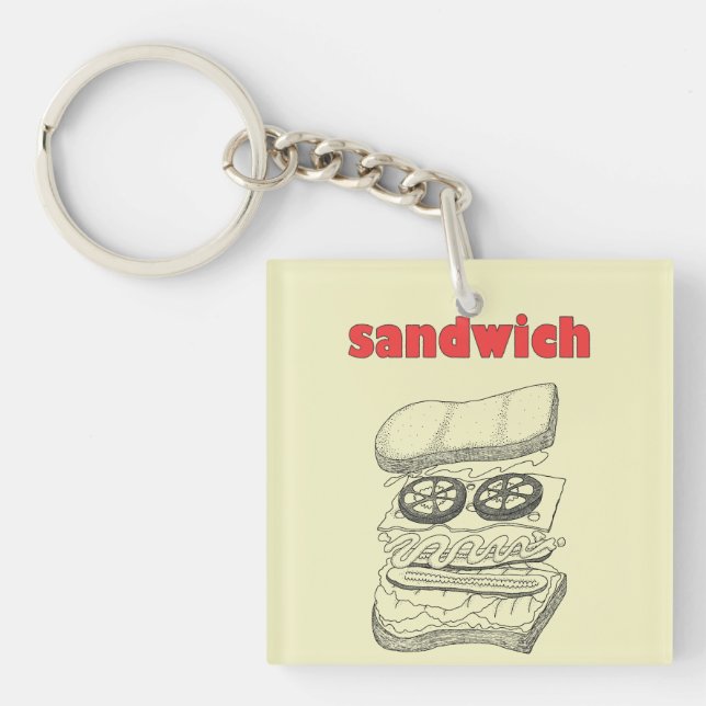 Sandwich Key Ring (Front)