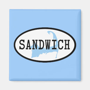 Sandwich, MA Cape Cod Magnet