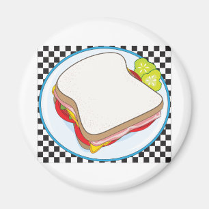 Sandwich Magnet