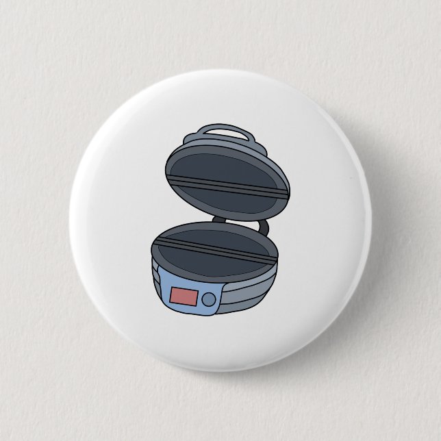 Sandwich Maker 6 Cm Round Badge (Front)