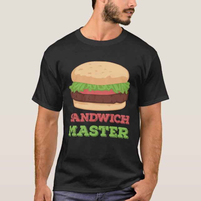 Sandwich Master Sandwich Burger Pullover Hoodie (Front)