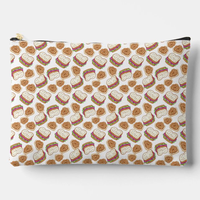 sandwich patterns accessory pouch (Front)