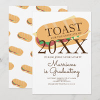 Sandwich Sub Brunch Graduation Invitation