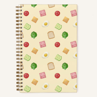 Sandwich Yellow Notebook