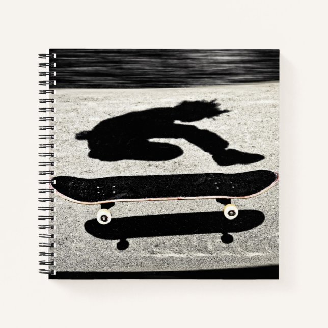sandwiched skateboard notebook (Front)