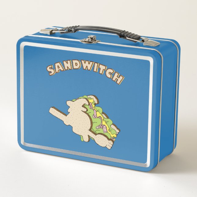 Sandwitch Metal Lunch Box (Front)