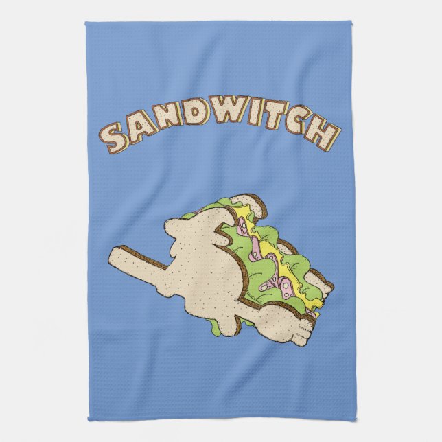 Sandwitch Tea Towel (Vertical)