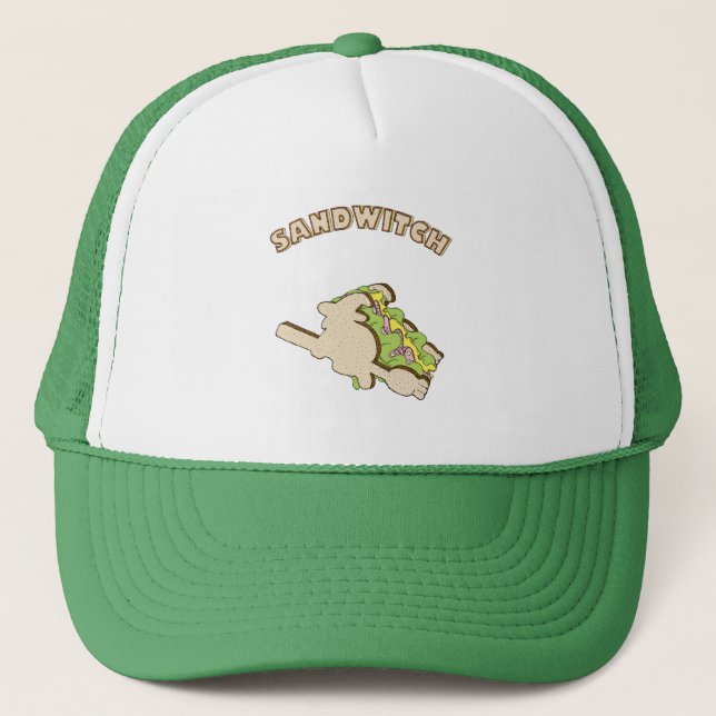 Sandwitch Trucker Hat (Front)