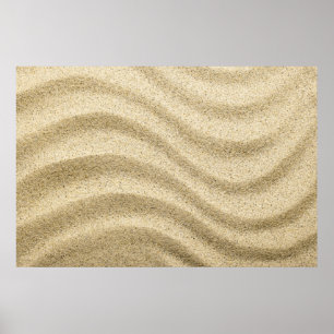 Sandy Beach Background 1 Poster