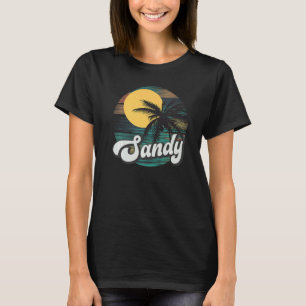 Sandy Beach Family Vacation Summer Graphic T-Shirt