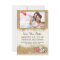 Sandy Beach Hibiscus Wedding Save The Date Photo