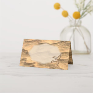 Sandy Beach Place Card