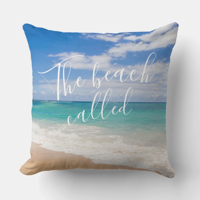 Sandy Beach Theme | The Beach Called Cushion (Front)