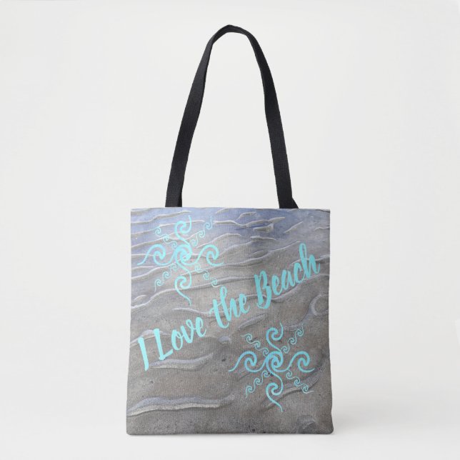 Sandy Beach Tote Bag (Front)