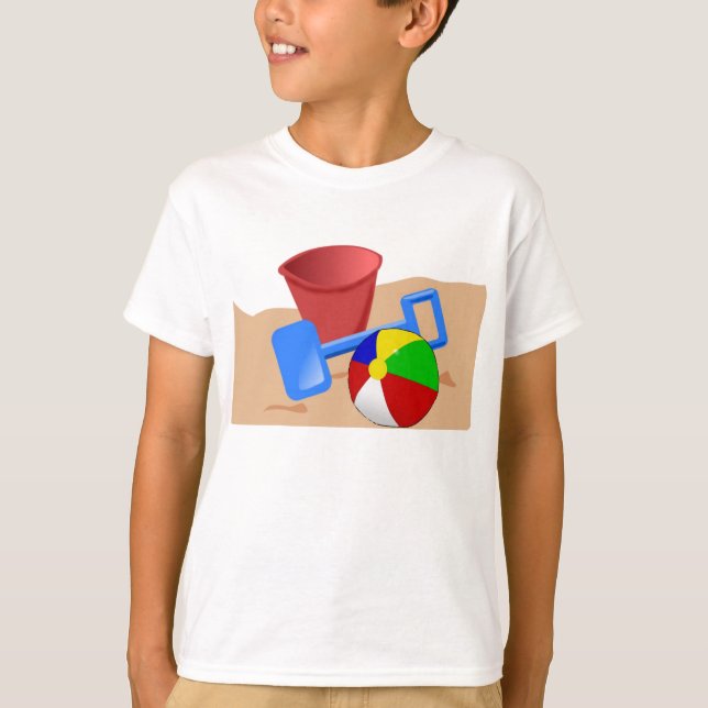 Sandy Beaches - Boy T-Shirt (Front)