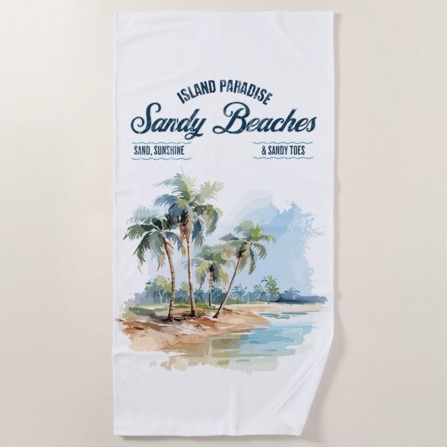 Sandy Beaches Towel Collection (Front)