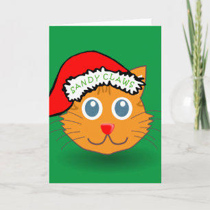 Sandy Claws Holiday Card