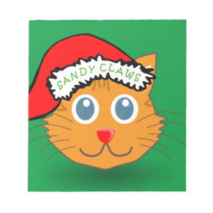 Sandy Claws Notepad