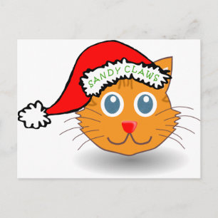 Sandy Claws Postcard