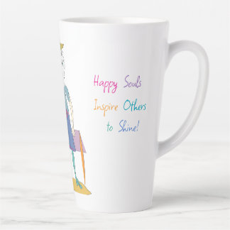 SANDY - Happy Souls Inspire Others to Shine! Latte Mug