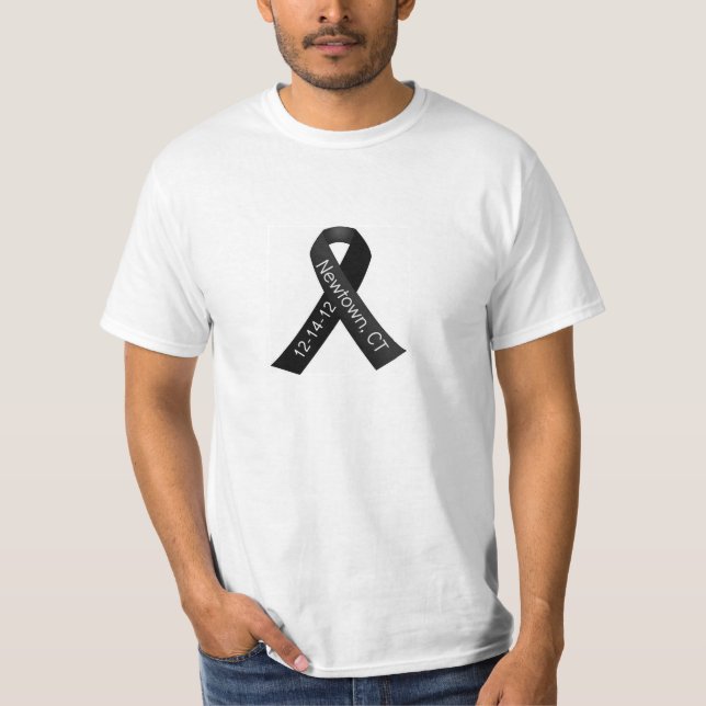 Sandy Hook Elementary Newtown Shooting Memorial T T-Shirt (Front)